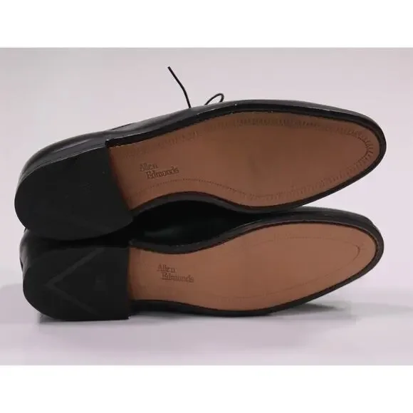 Allen Edmonds Delray Black Aplit Toe Leather Oxford Dress Shoes 9 A New! - Picture 9 of 12